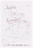 Merce Cunningham. Notes for Roaratorio. 1983