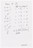 Merce Cunningham. Notes for Roaratorio. 1983