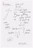 Merce Cunningham. Notes for Roaratorio. 1983