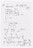 Merce Cunningham. Notes for Roaratorio. 1983