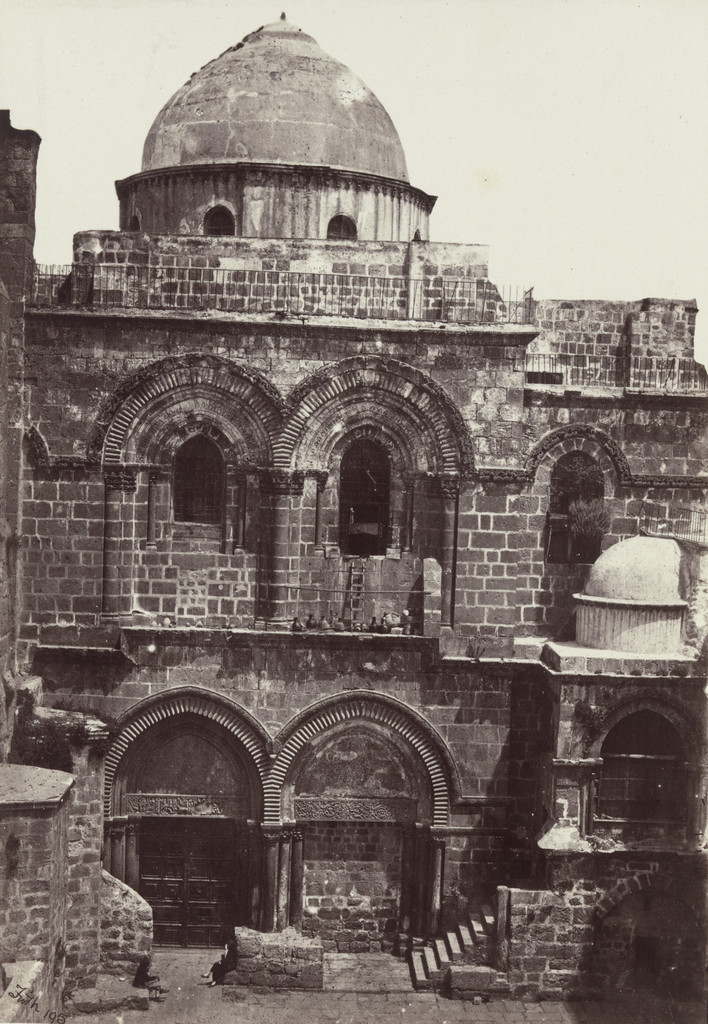 Entrance of the Church of the Holy Sepulchre, Jerusalem (Plate 17)