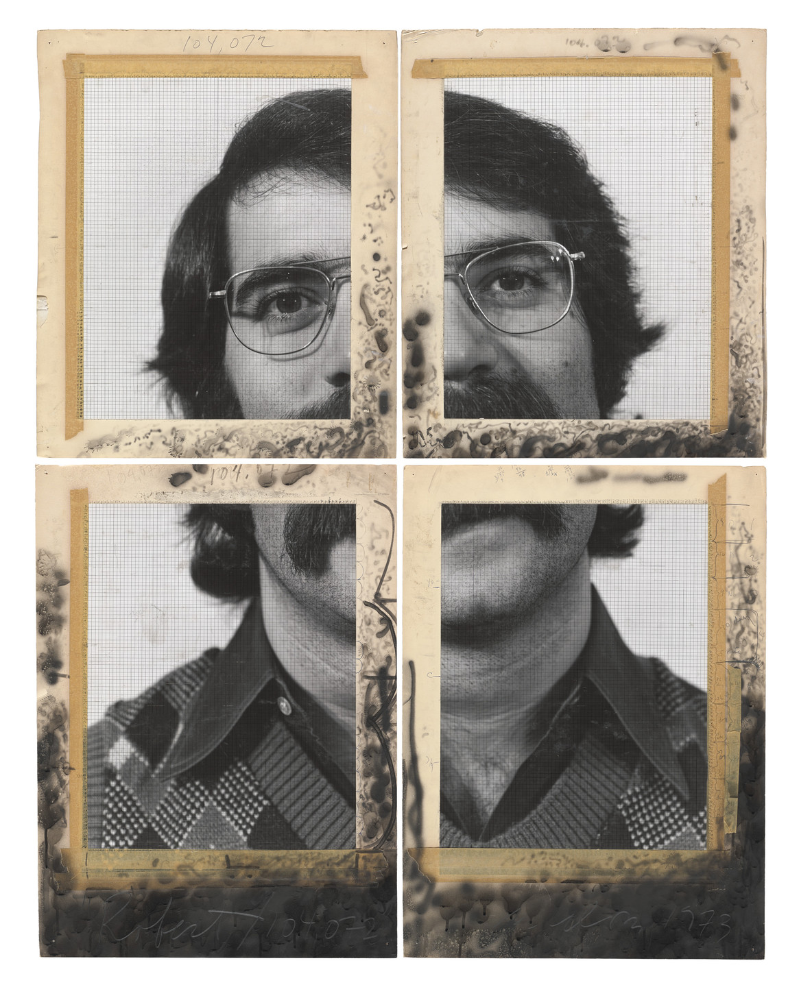 Chuck Close. Robert (maquette). 1973