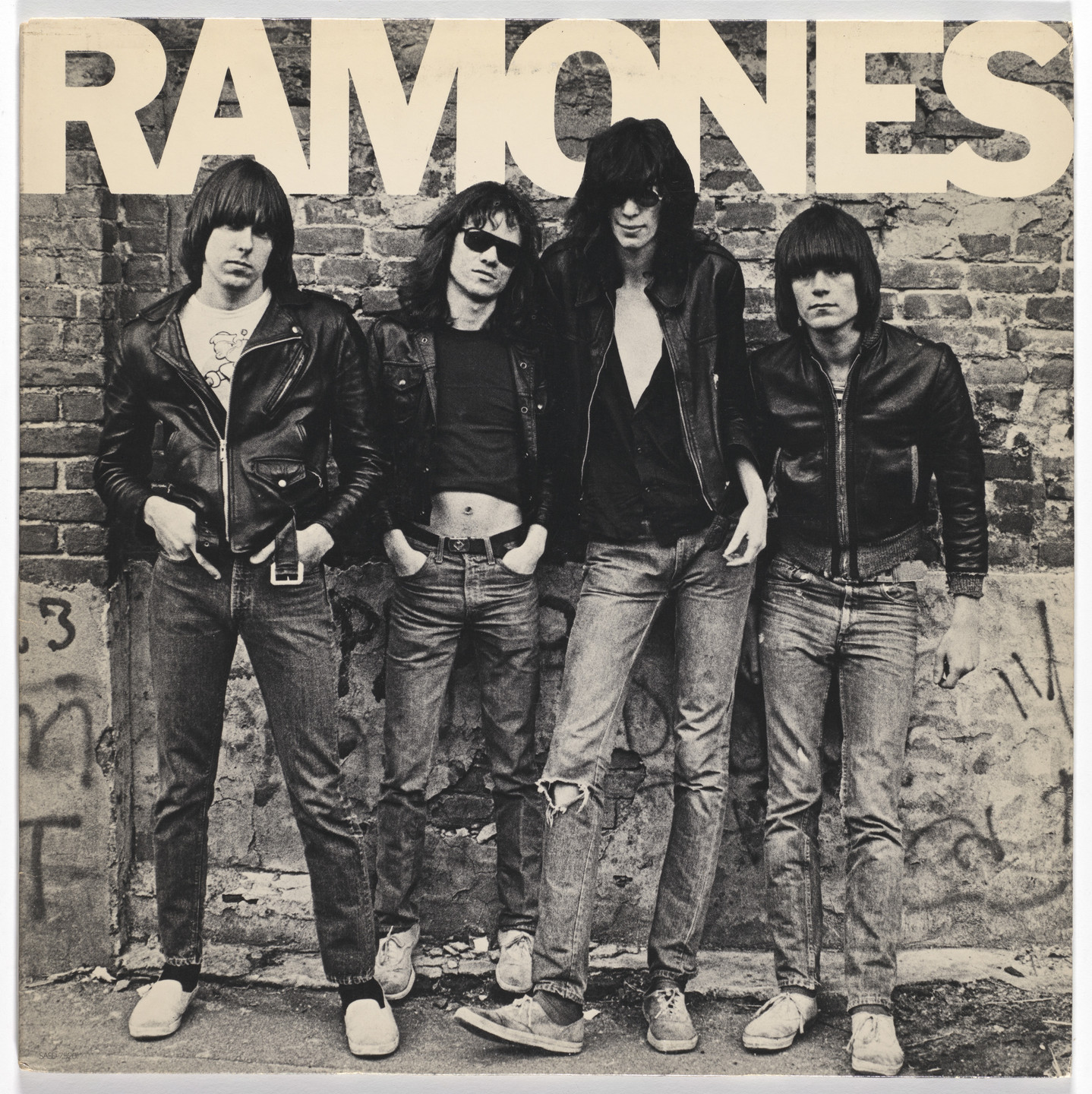 Roberta Bayley, Arturo Vega. Cover for the Ramones self-titled album. 1976