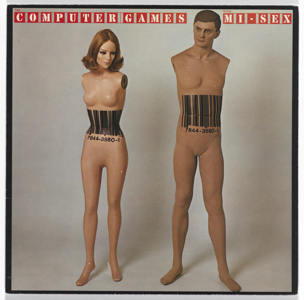 Cover for Mi-Sex 12" single "Computer Games"