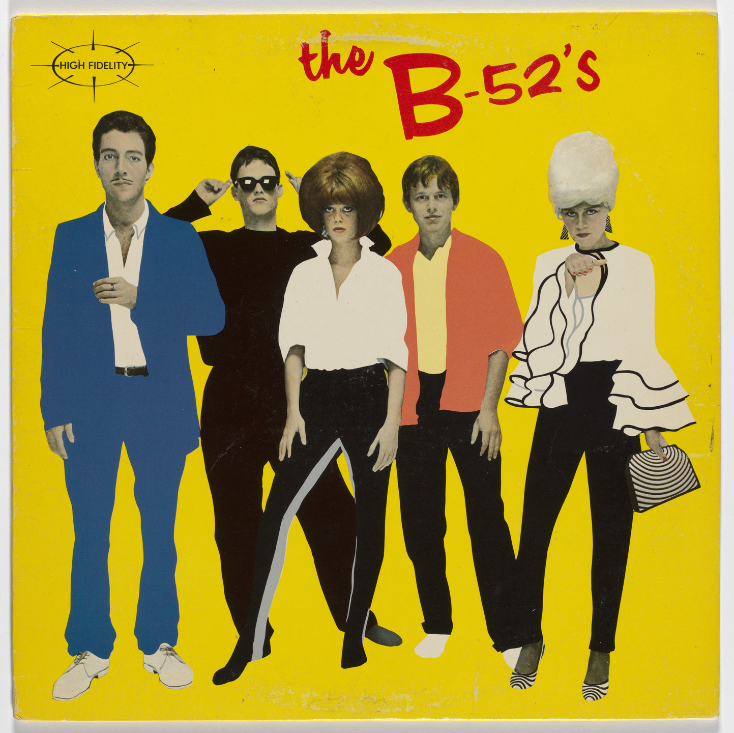 Tony Wright. Cover for The B-52&#39;s self-titled album. 1979