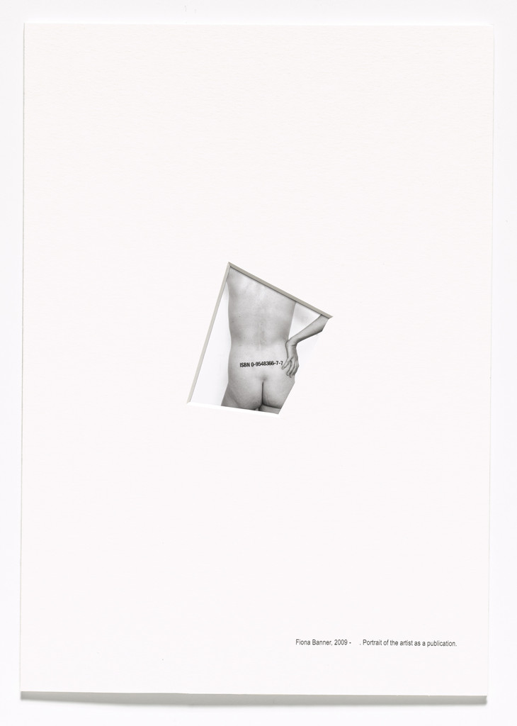 Portrait of the artist as a publication