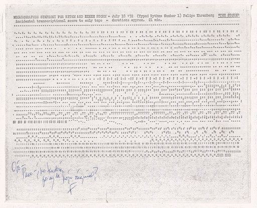 Mecanographic synphony