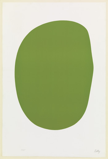 Ellsworth Kelly. Green (Vert) from Suite of Twenty-Seven Color Lithographs. 1964–65
