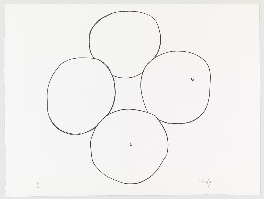 Oranges from Suite of Plant Lithographs