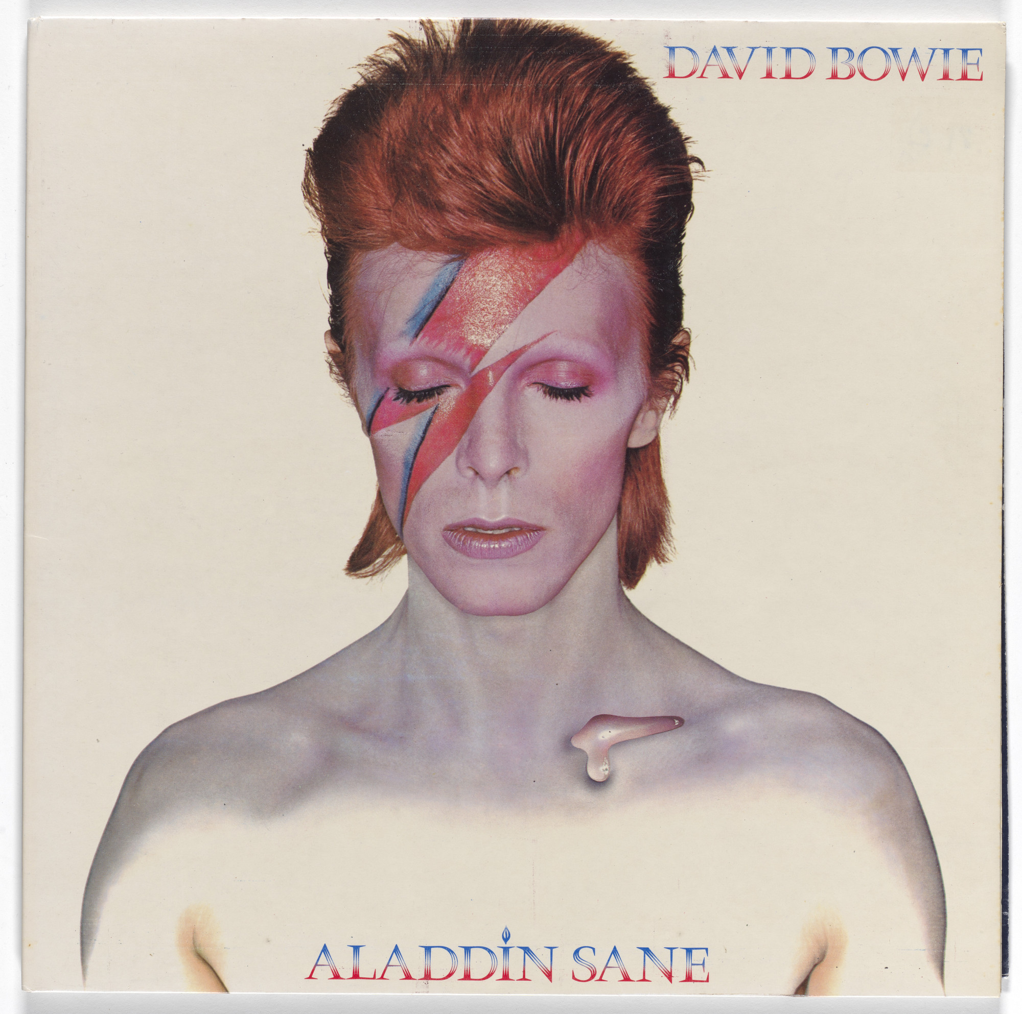 Brian Duffy. Album cover for David Bowie, Aladdin Sane. 1973 | MoMA