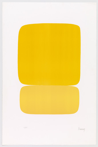 Ellsworth Kelly. Yellow over Yellow (Jaune sur jaune) from Suite