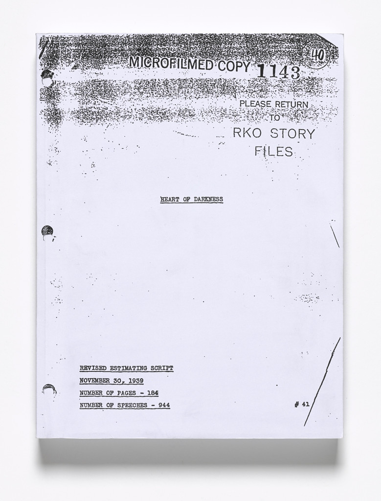 Heart of Darkness Welles Script