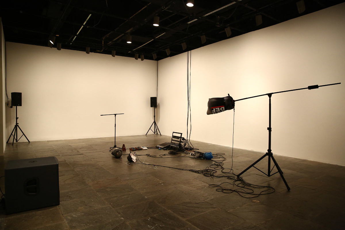 Kevin Beasley. Movement I: DEF/ACHE/CRYSTALLINE/SLEEVE. 2013-2014