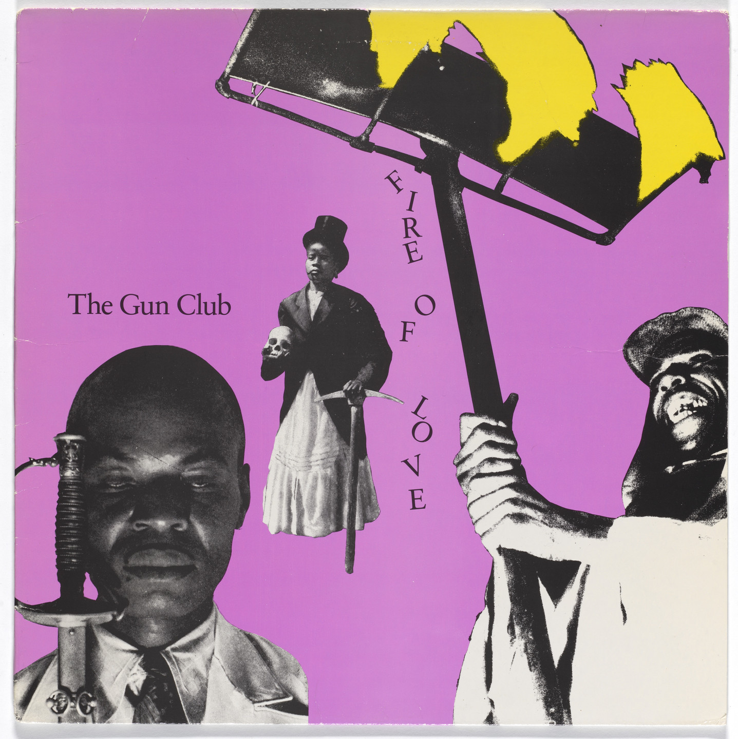 Chris D.. Album cover for The Gun Club, Fire of Love. 1981