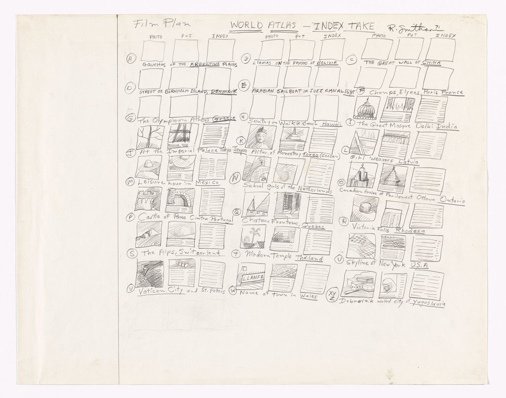 Film Plan World Atlas-Index Take