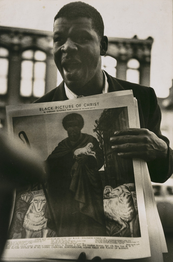 Soapbox Orator, Harlem, New York