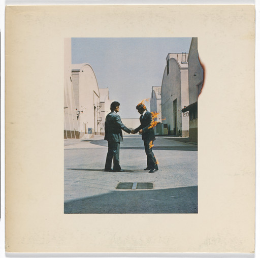 Album cover for Pink Floyd, Wish You Were Here
