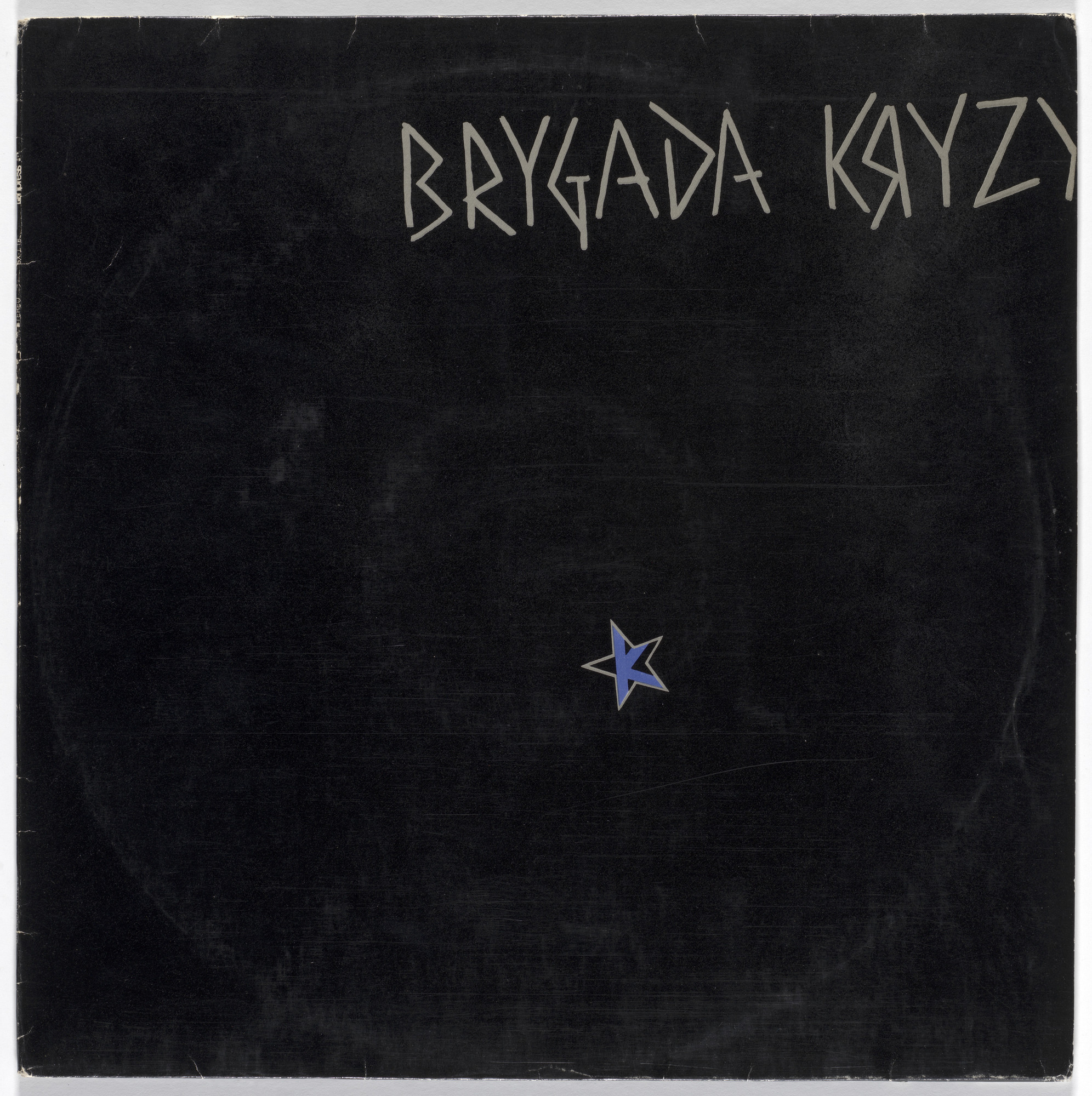 Tomasz Lipiński. Cover for Brygada Kryzys self-titled album