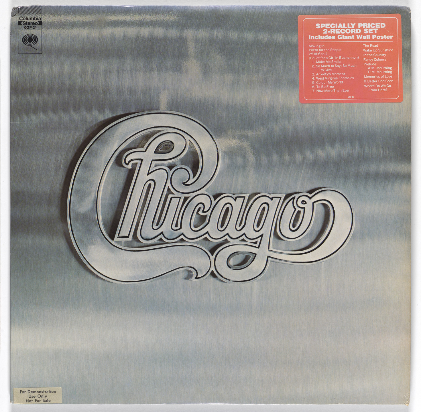 John Berg, Nick Fasciano. Cover for Chicago&#39;s second self-titled album. 1970