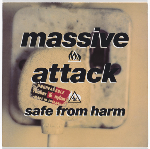 Cover for Massive Attack 12" single "Safe from Harm"