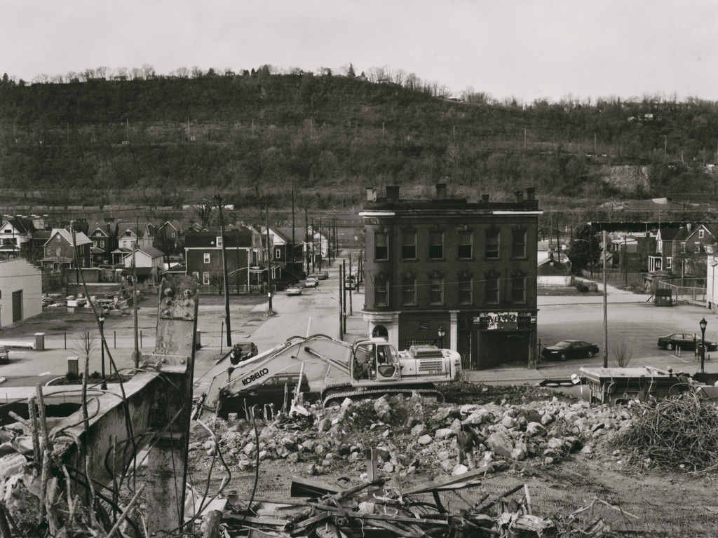 Fifth Street Tavern and U.P.M.C. Braddock Hospital on Braddock Avenue