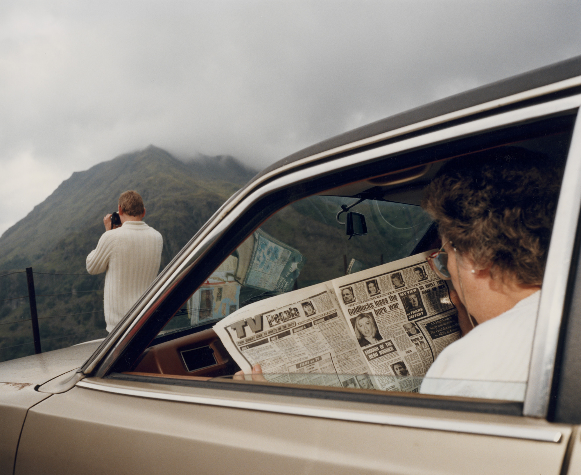 Martin Parr. Snowdonia, Wales