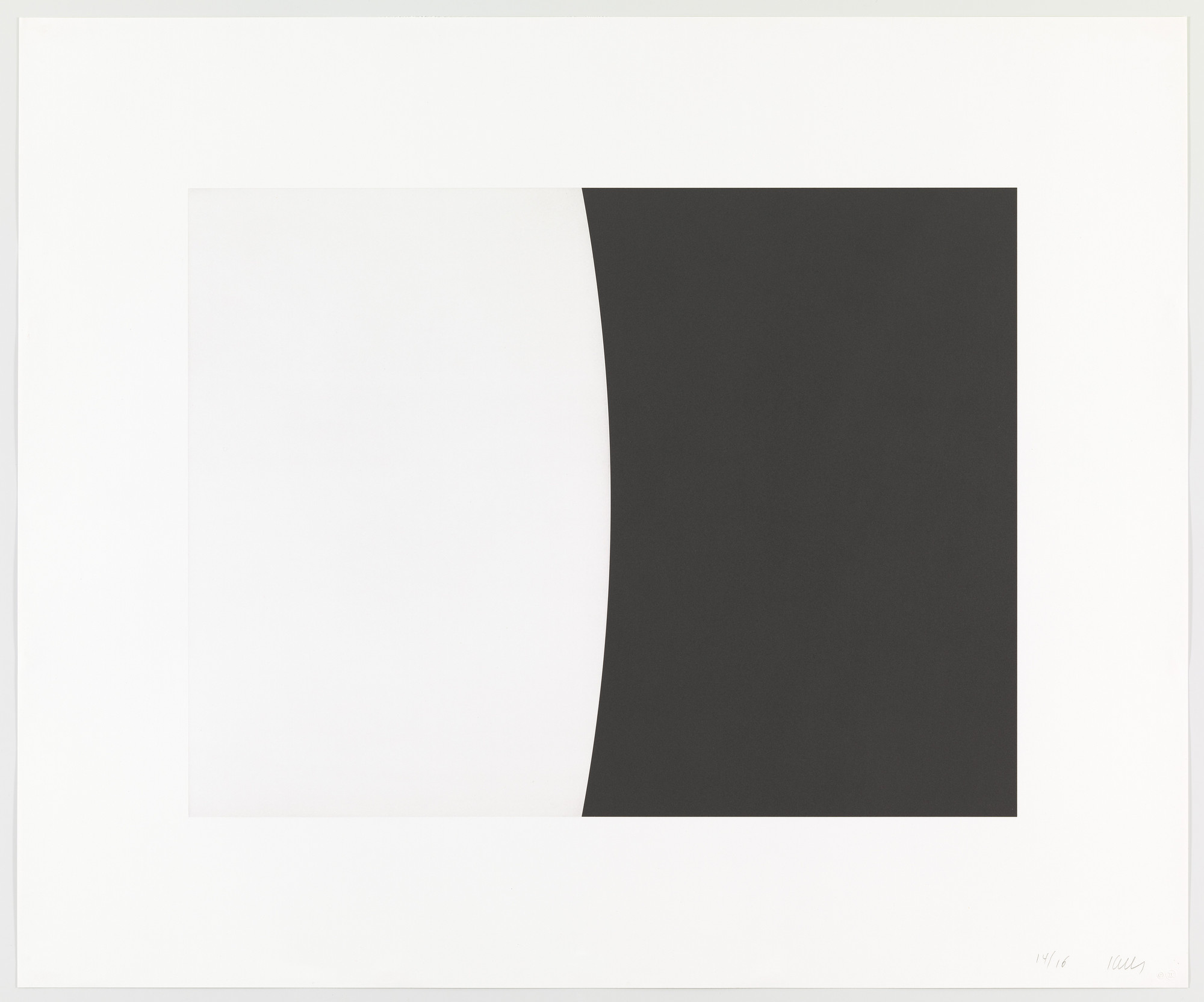 Ellsworth Kelly. Senanque from Romanesque Series