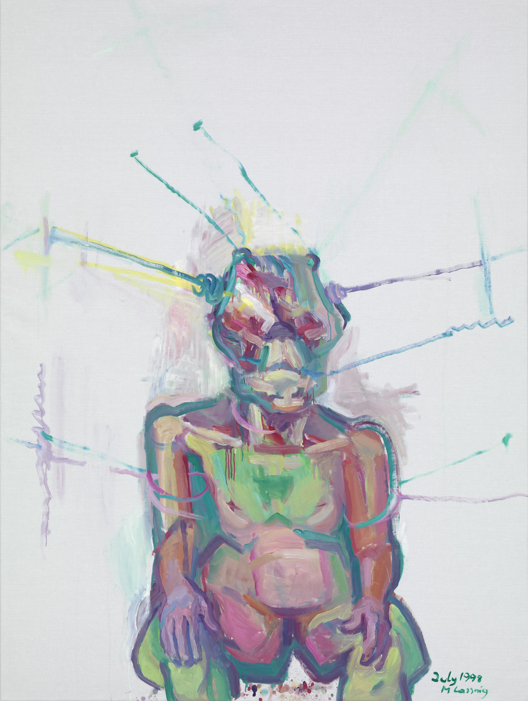 Maria Lassnig. Sciencia. 1998