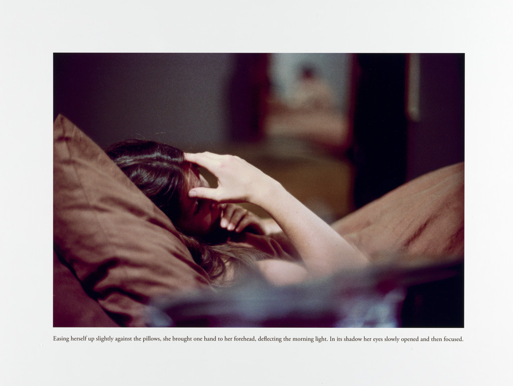 Easing Herself Up...The Illness was not serious...As she lay there, not moving, John Hilliard, 1976