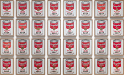 Andy Warhol. Campbell's Soup Cans. 1962