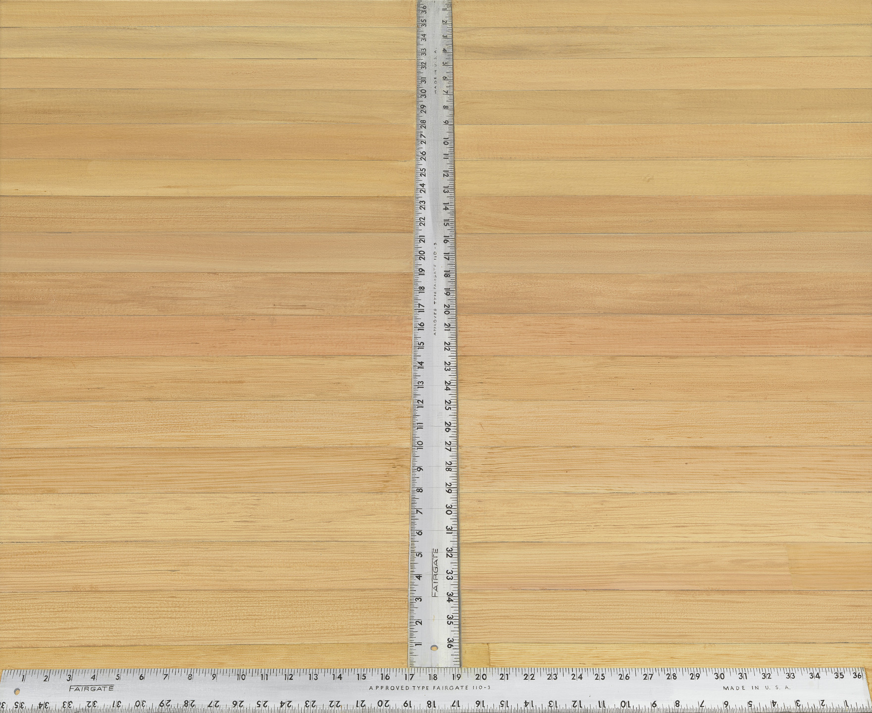 Sylvia Plimack Mangold. 36 by 36. 1975