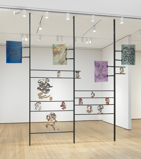 Kerstin Brätsch. Sigis Erben (Agate Psychics). 2012
