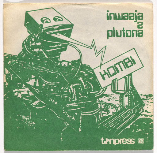 Sleeve for Kombi 7" single "Inwazja Z Plutona"