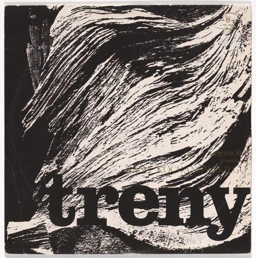 Album cover for music to accompany a performance of Jan Kochanowski's "Treny", composed by Andrzej Bieżan