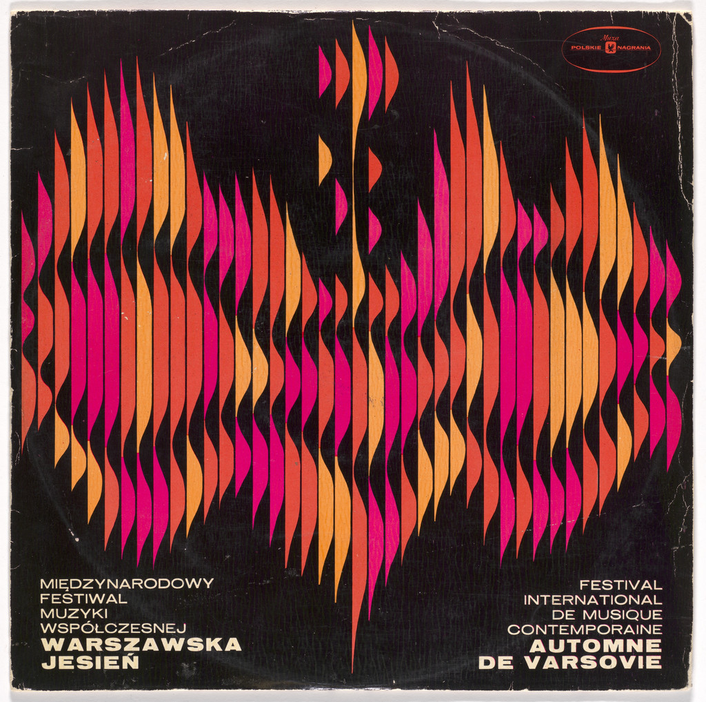 Album cover for the International Festival of Contemporary Music, Warsaw