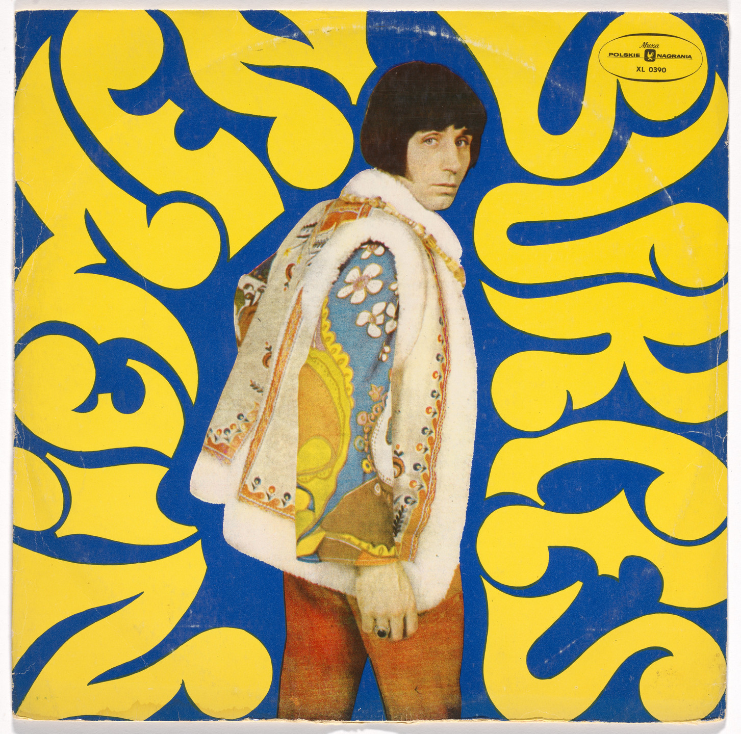 Unknown Designer, W. Pawelec. Album cover for Czesław Niemen, Sukces. 1968