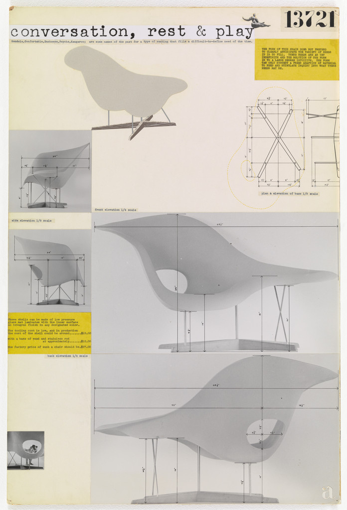 Entry Panel for MoMA International Competition for Low-Cost Furniture Design (La Chaise)