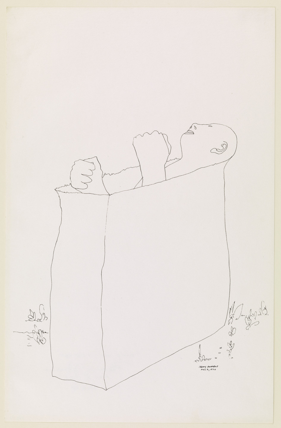 Benny Andrews. Come out Fighting. 1970
