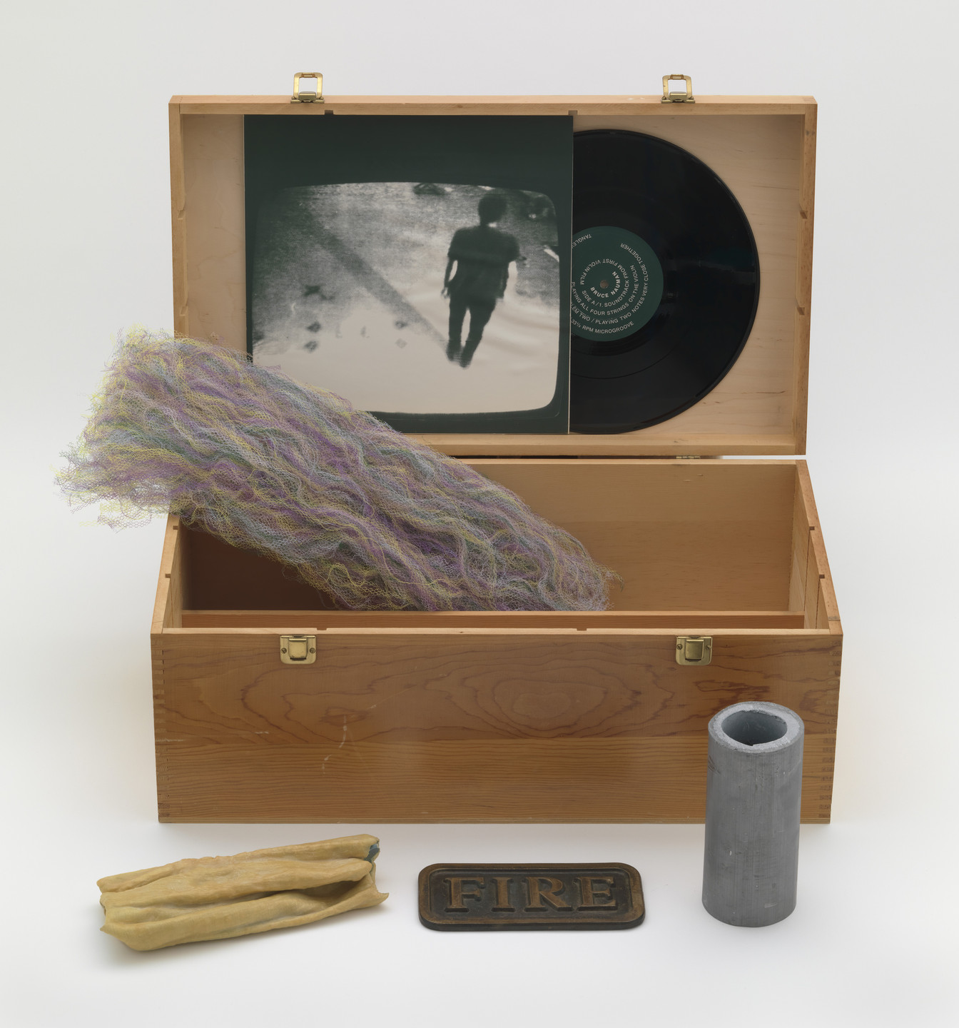 Various Artists, David Bradshaw, Eva Hesse, Stephen Kaltenbach, Bruce Nauman, Alan Saret, Richard Serra, Keith Sonnier. 7 Objects/69. 1969
