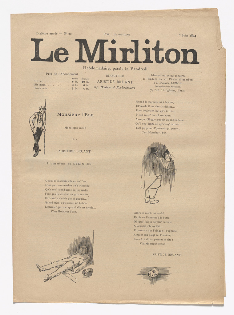 Le Mirliton, no. 22