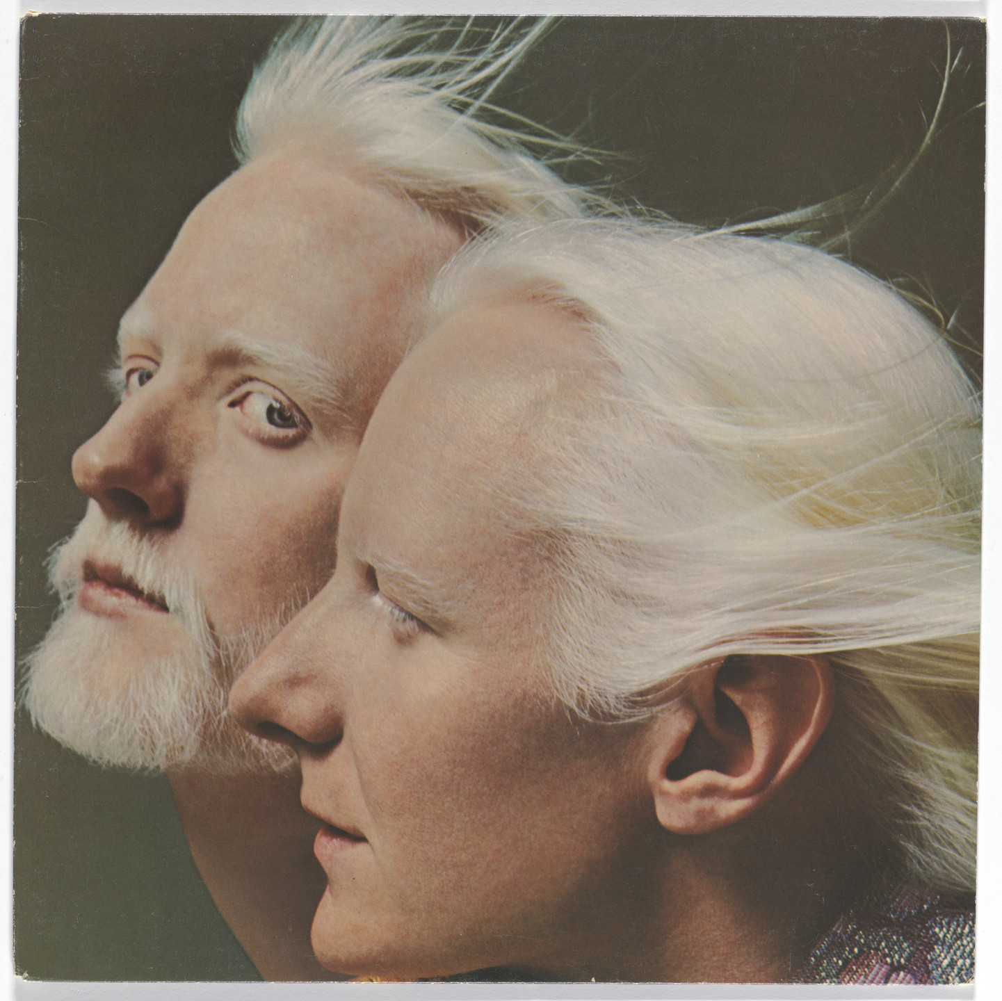 Paula Scher, Richard Avedon. Album cover for Johnny &amp; Edgar Winter, Together. 1976