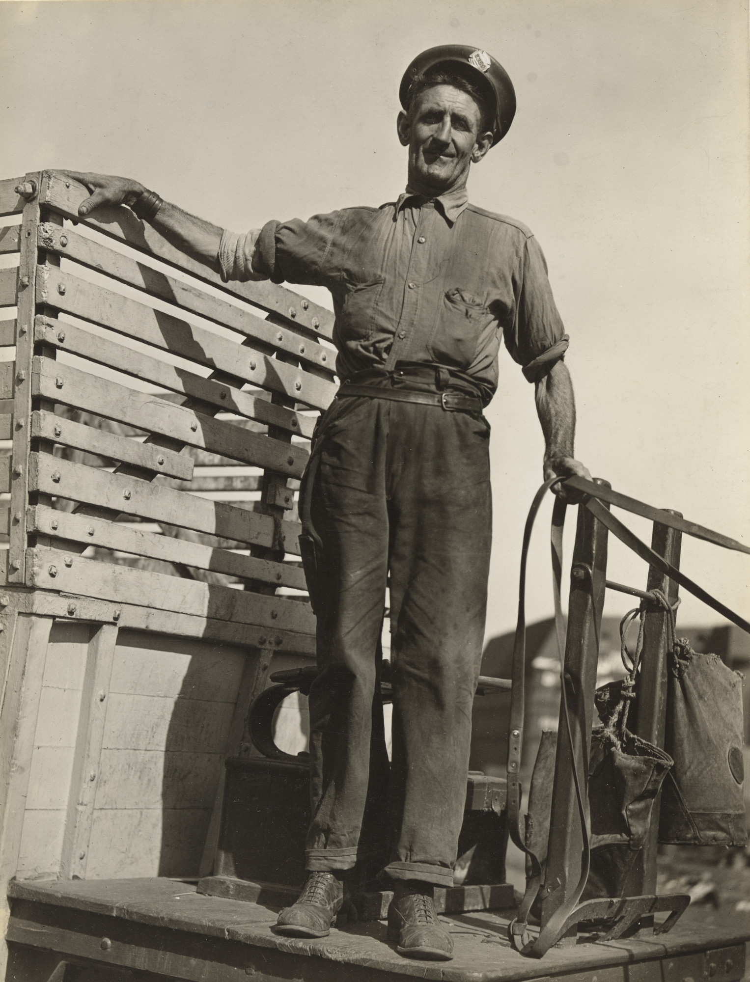 Walker Evans. Walabout Market, Brooklyn