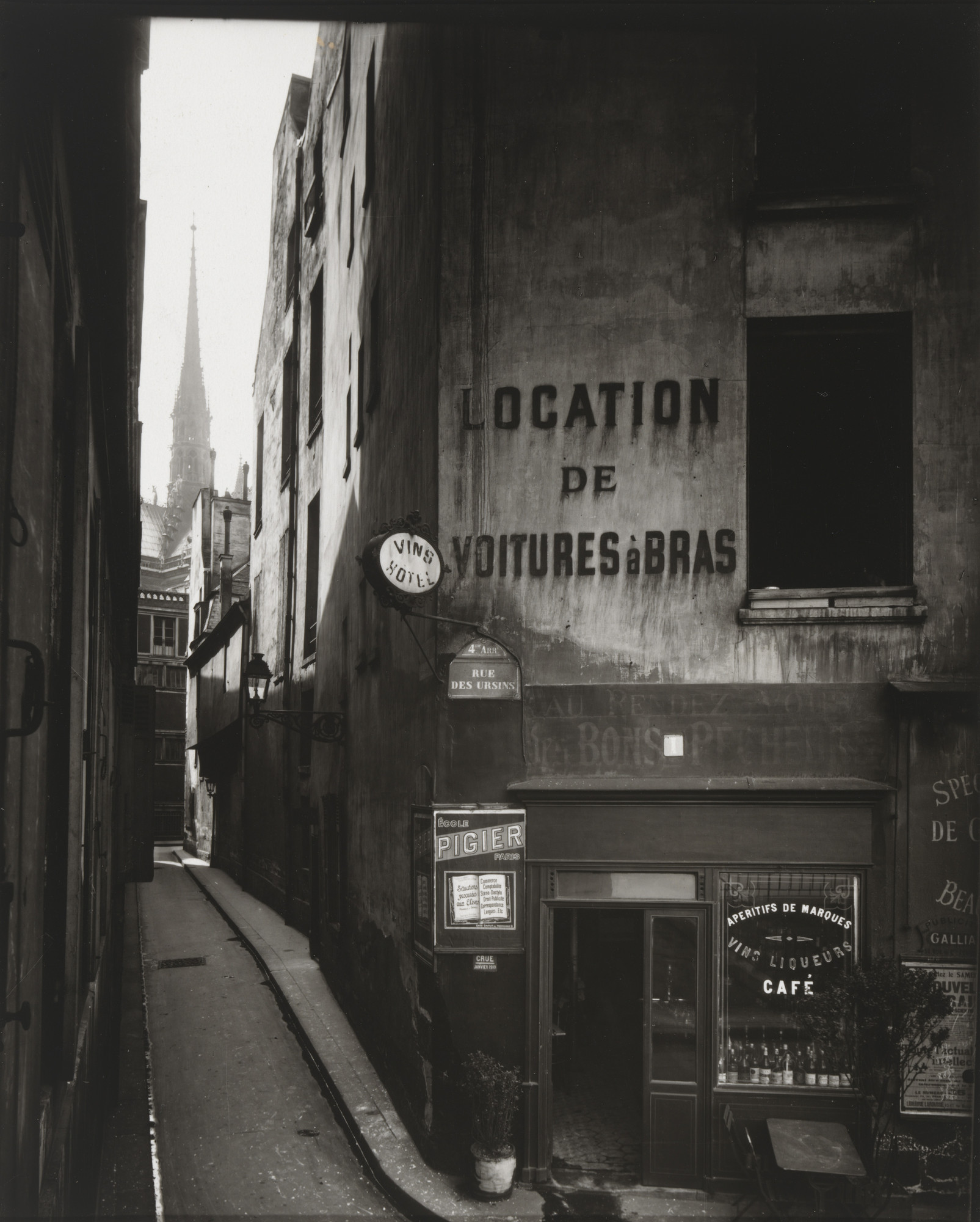 Eugène Atget. Paris Street