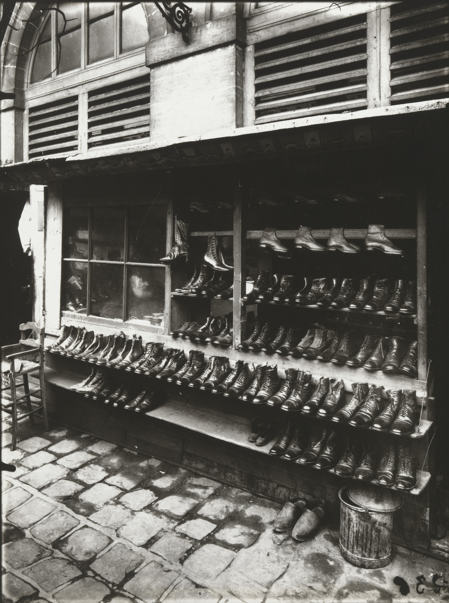 Eugène Atget. Shops, Rue Domat. Paris