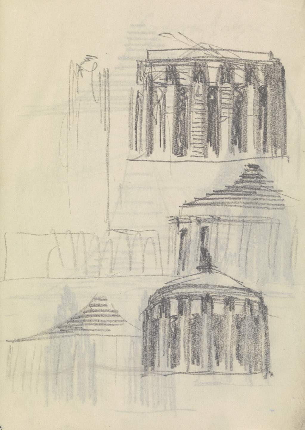 Hans Poelzig. Sketchbooks. 1919-1923