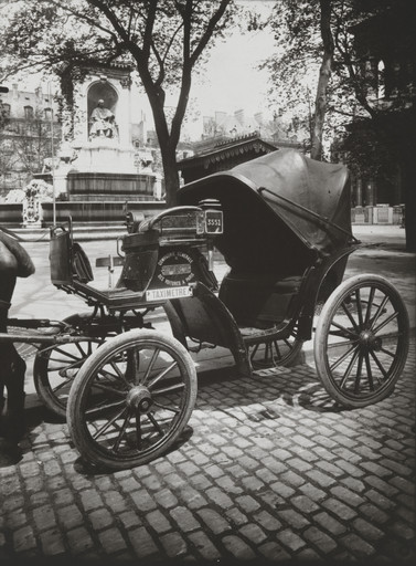 Eugène Atget. Cabriolet, Paris. c. 1900 | MoMA