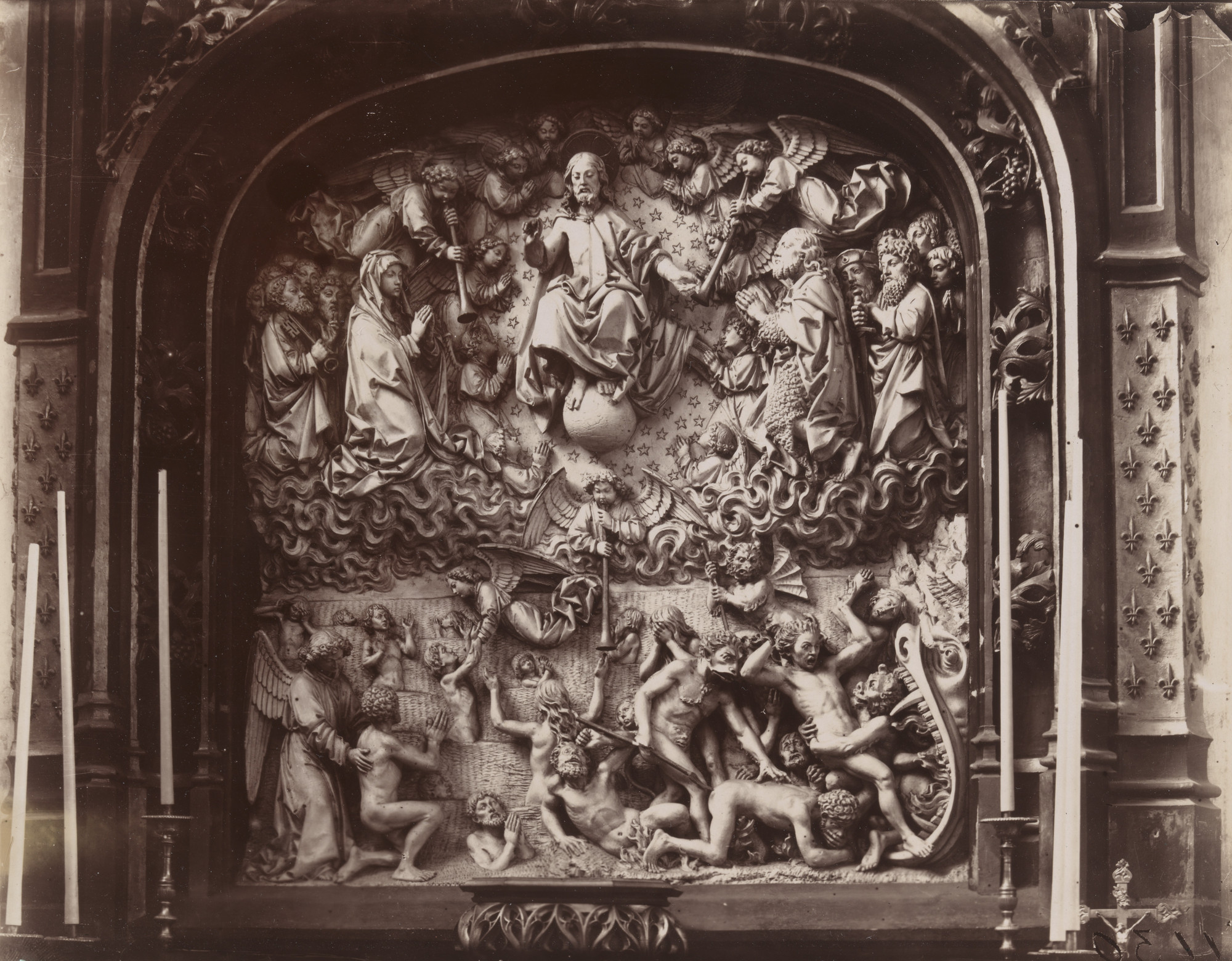 Eugène Atget. Abbeville, Saint-Vulfran,