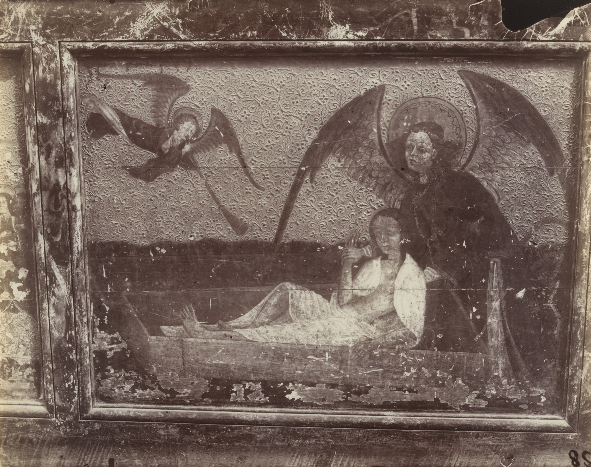 Eugène Atget. Abbeville, Saint-Vulfran, Panneau
