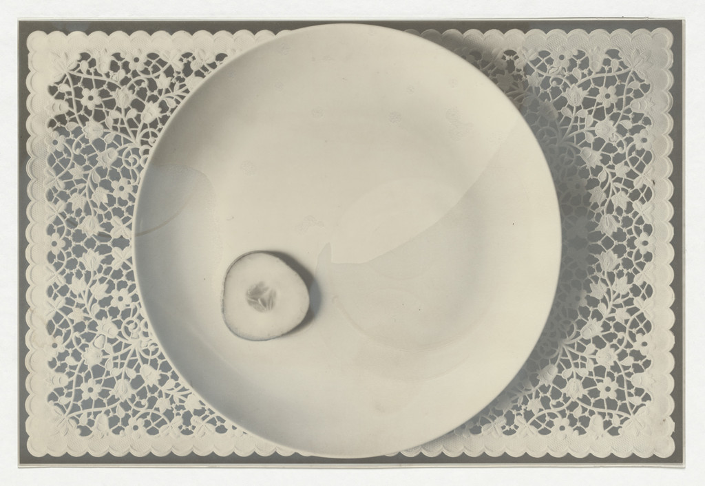 Slice of Cucumber on Plate Placemat