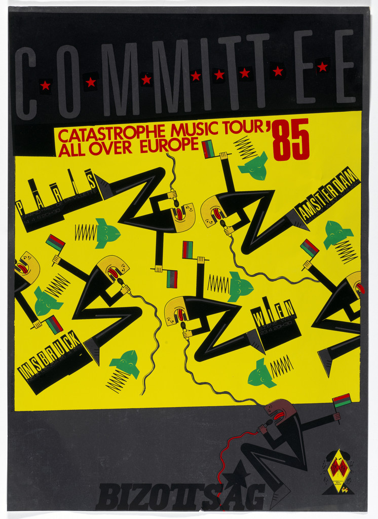 Catastrophe Music Tour all over Europe '85